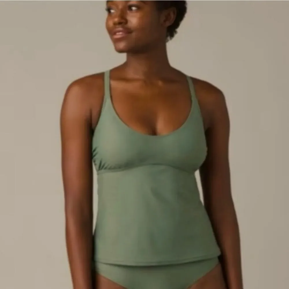 Prana Marina Tankini Top 34D Sz Sm